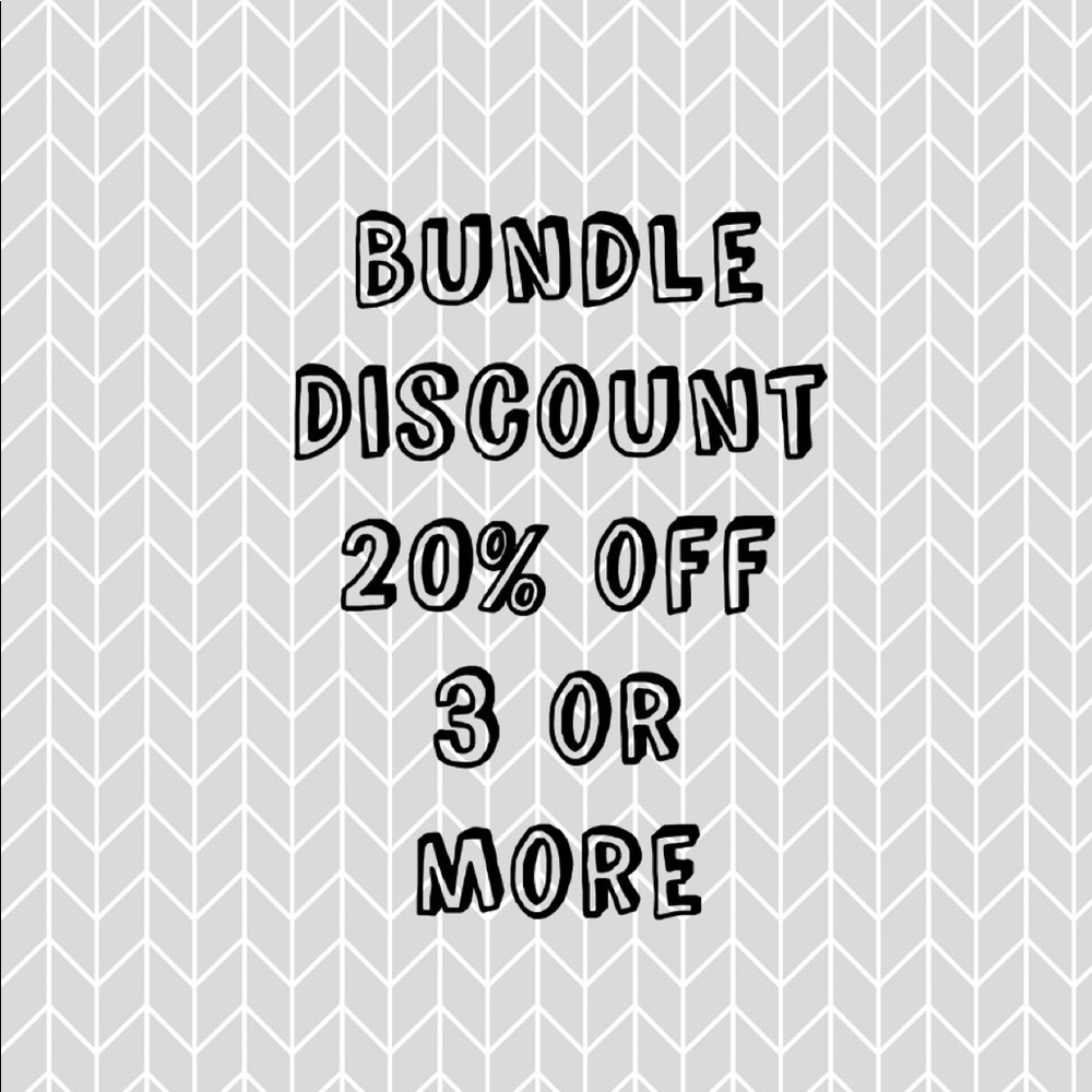 20% off bundles!!